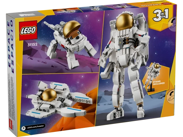 Конструктор LEGO Creator 31152 Космический астронавт 3 в 1